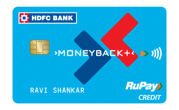 HDFC MoneyBack+ RuPay Credit Card