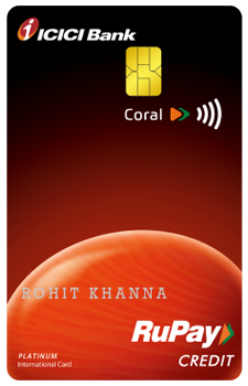 ICICI Coral RuPay Credit Card