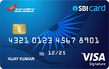 Air India SBI Signature Card