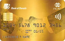 Bank of Baroda Financial Prime Card