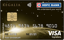 HDFC Regalia Credit Card