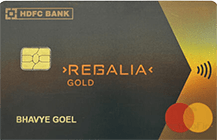 HDFC Regalia Gold Credit Card