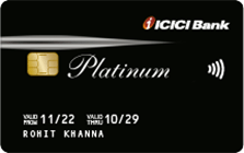 ICICI Platinum Chip Credit Card