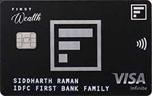 IDFC FIRST Wealth Credit Card