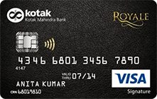 Kotak Royale Signature Credit Card