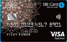 SBI Elite Credit Card