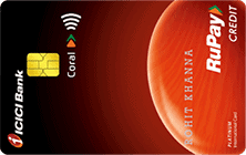 ICICI Coral RuPay Credit Card