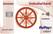 IndusInd Samman RuPay Credit Card