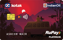 Kotak IOCL RuPay Credit Card