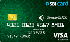 SBI SimplyCLICK Credit Card