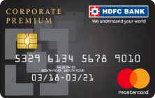 HDFC Corporate Premium Credit Card