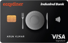 IndusInd Bank EazyDiner Credit Card