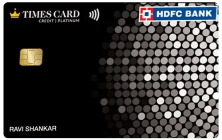 HDFC Bank Times Platinum Credit Card