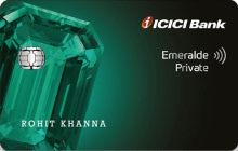 ICICI Emeralde Private Metal Credit Card