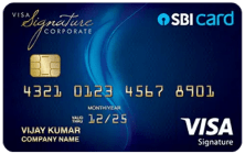 SBI Signature Corporate Card