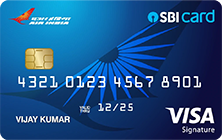 Air India SBI Signature Card