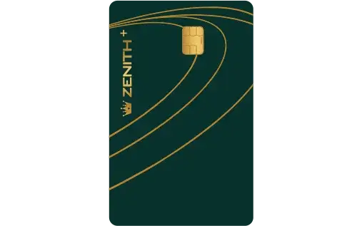au zenith metal credit card