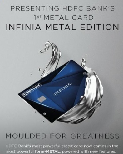 HDFC Infinia Credit Card Metal Edition