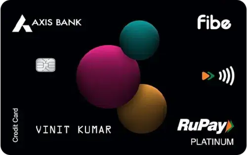 Axis Fibe Axis RuPay Credit Card