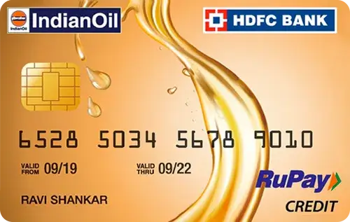 Indian Oil HDFC Bank RuPay Credit Card