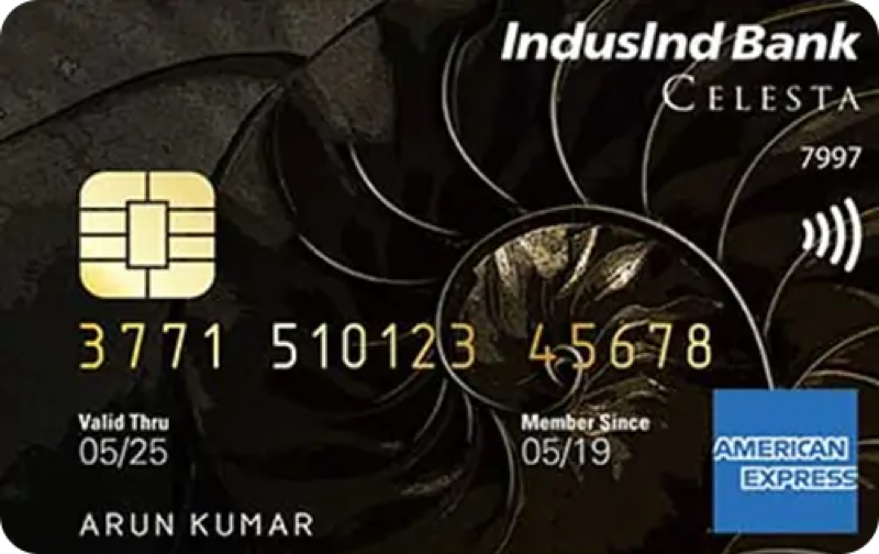 IndusInd Celesta Credit Card