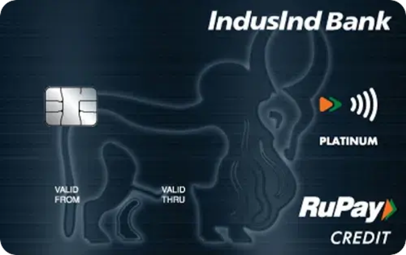 IndusInd Platinum Rupay Credit Card