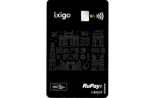 ixigo AU RuPay Credit Card