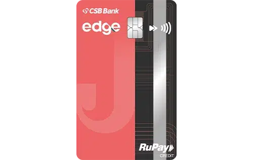 Jupiter Edge CSB Bank RuPay Credit Card