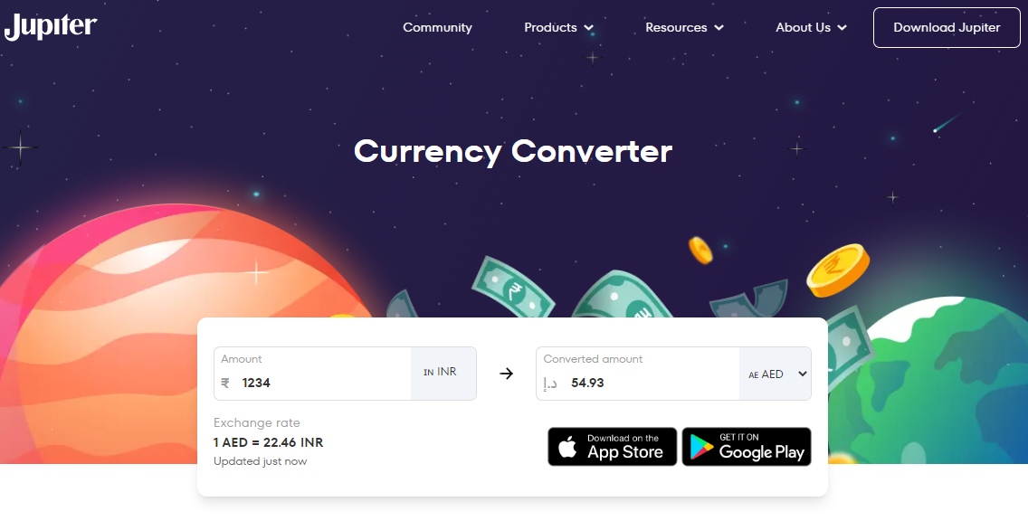 currency converter usd to aed