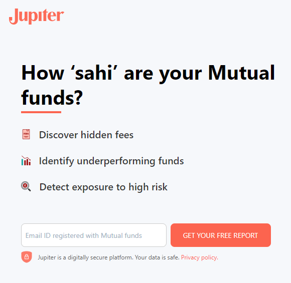 Jupiter's free mutual fund portfolio analyser tool