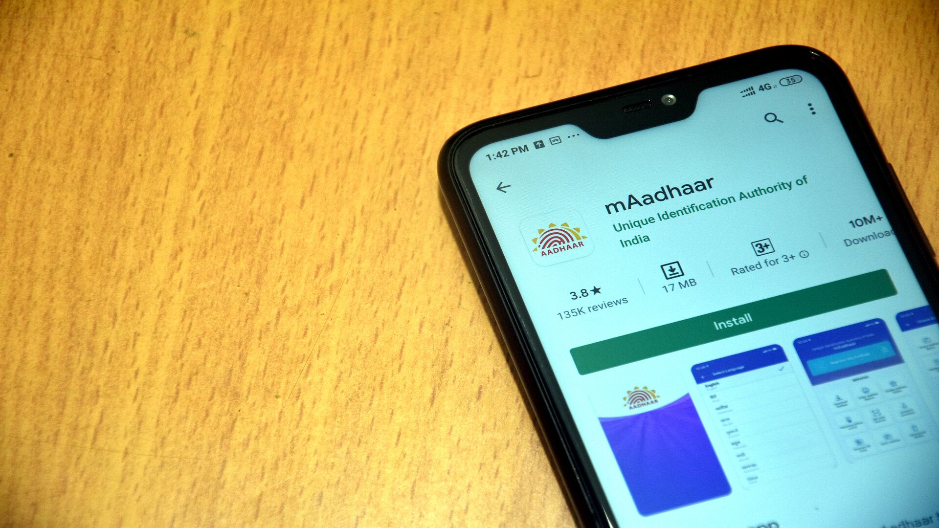 Facts about the mAadhaar App